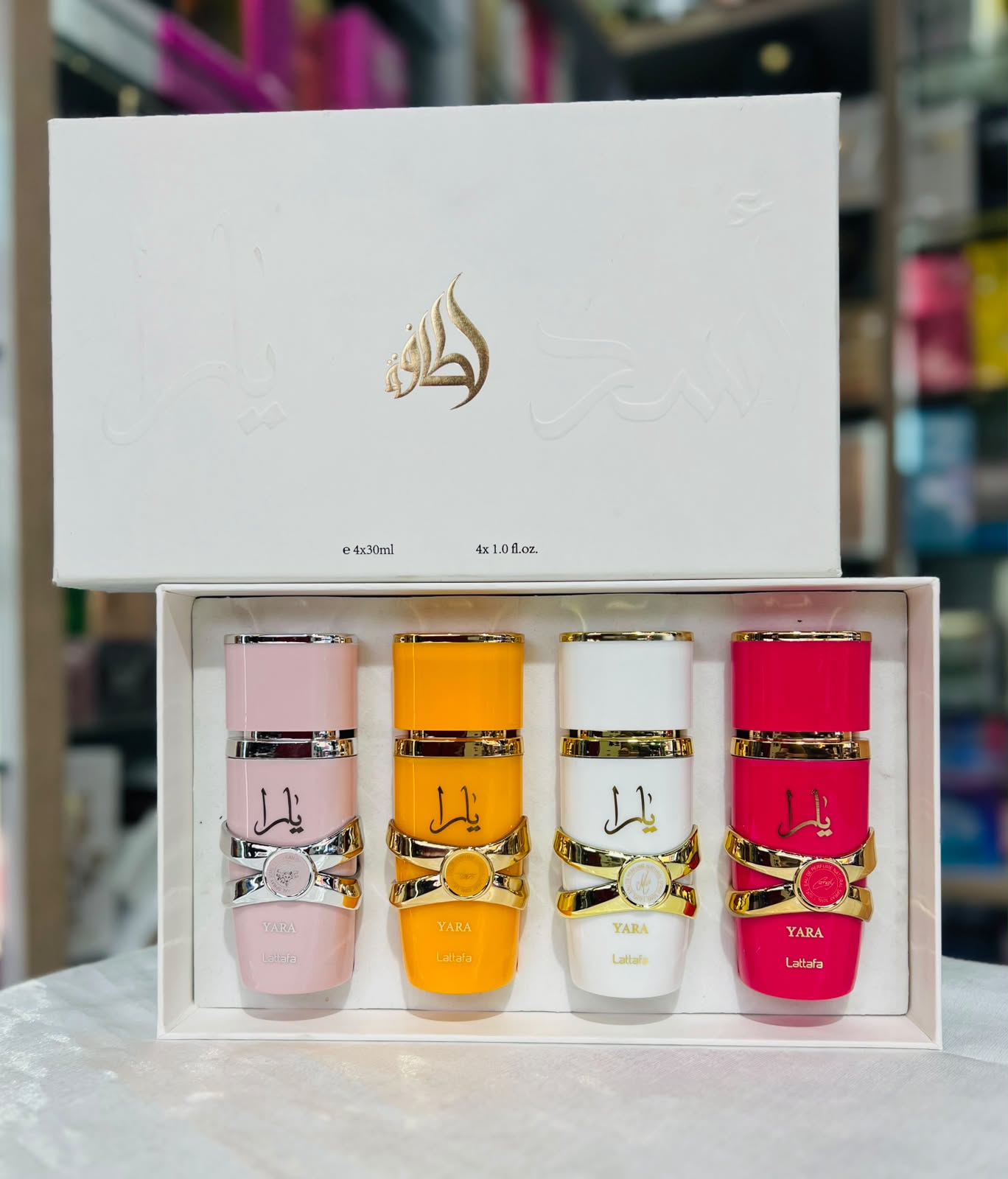 Estuche Lattafa Yara Collection x4 Perfumes 30 ml