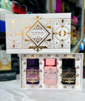 Estuche Lattafa Bade'e Al Oud x3 Perfumes 50 ml