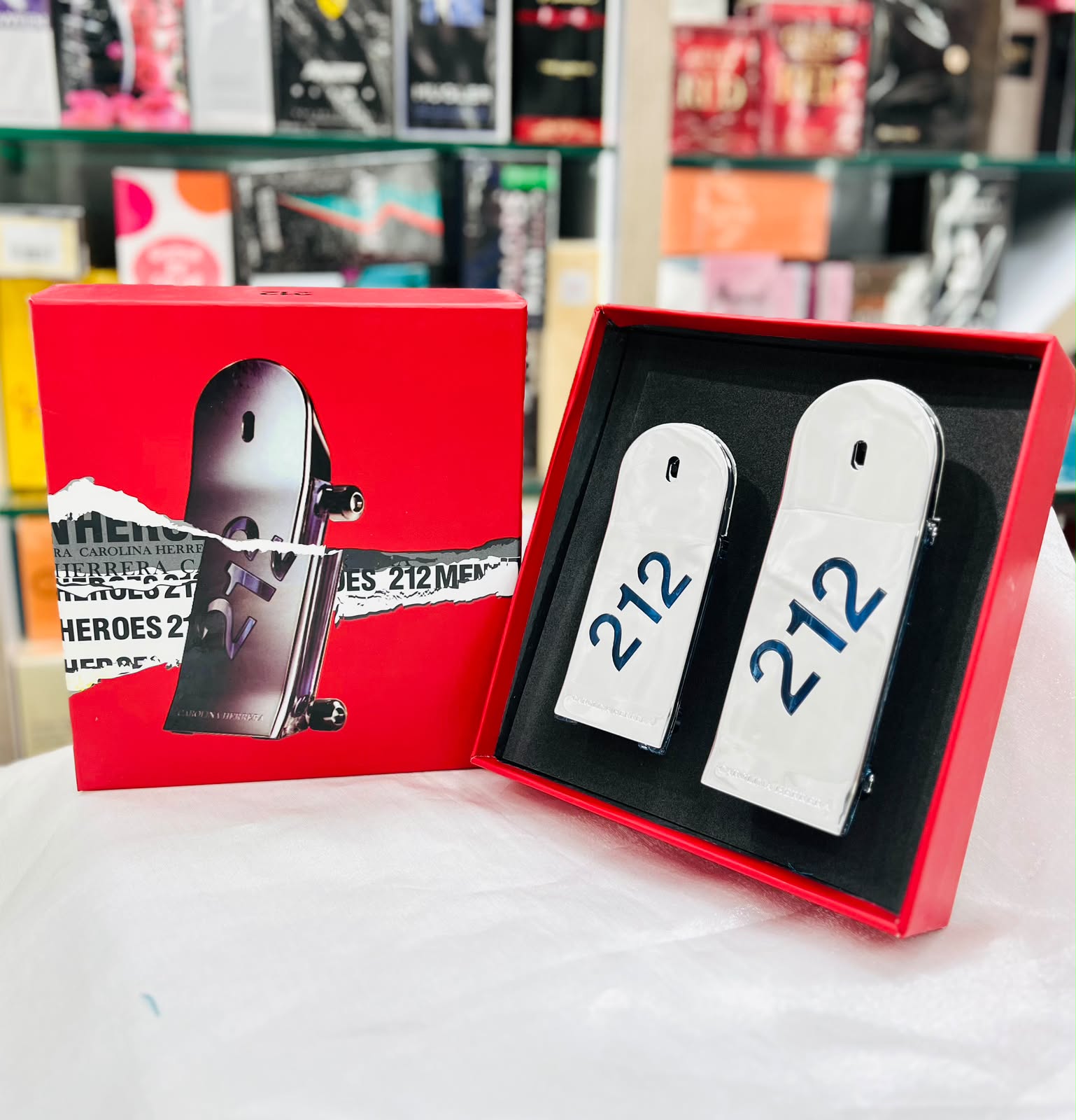 Estuche 212 Men Heroes x2 Perfumes para Hombre