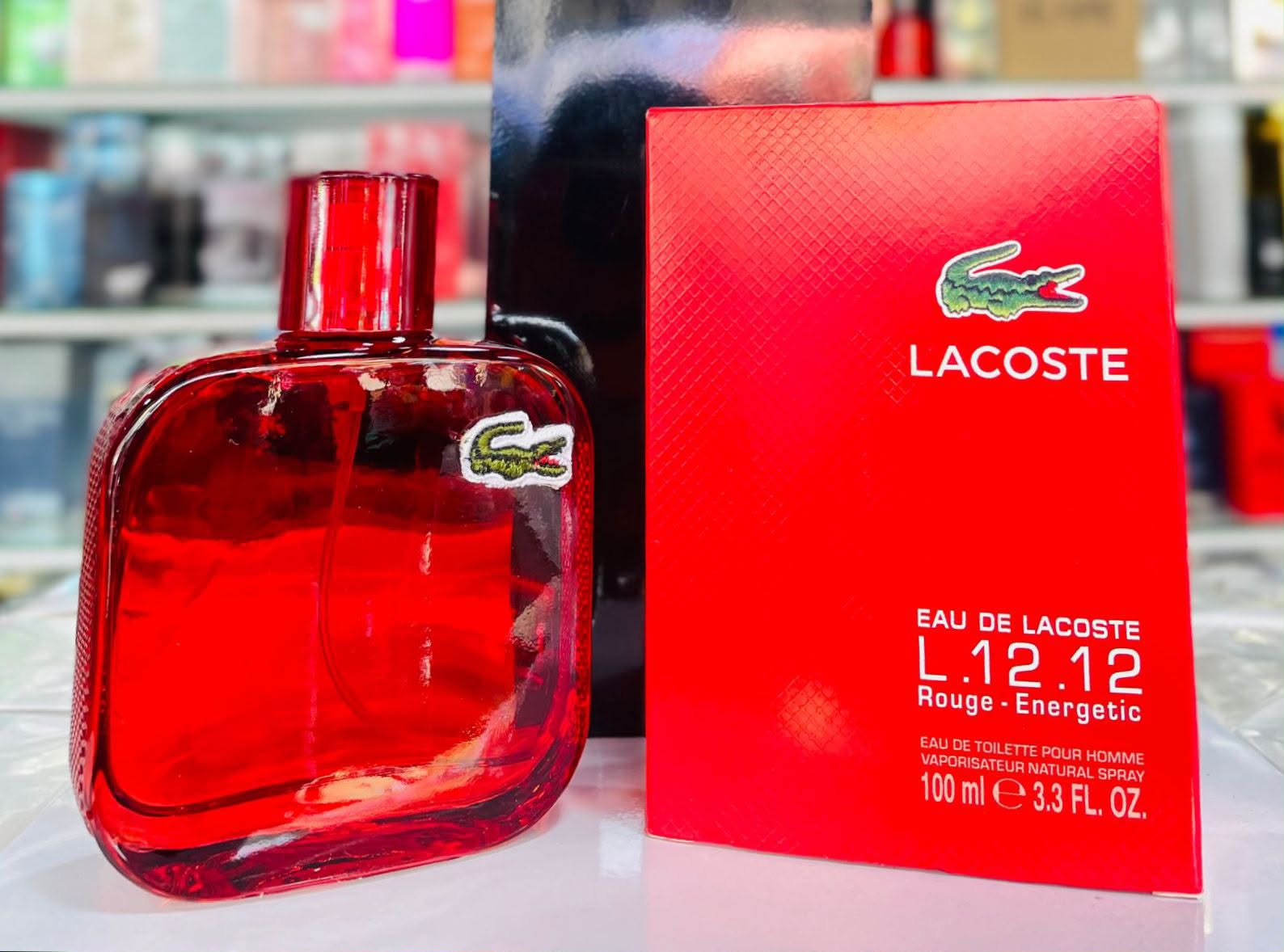 Lacoste L.12.12 Rouge Energetic Eau de Toilette 100 ml
